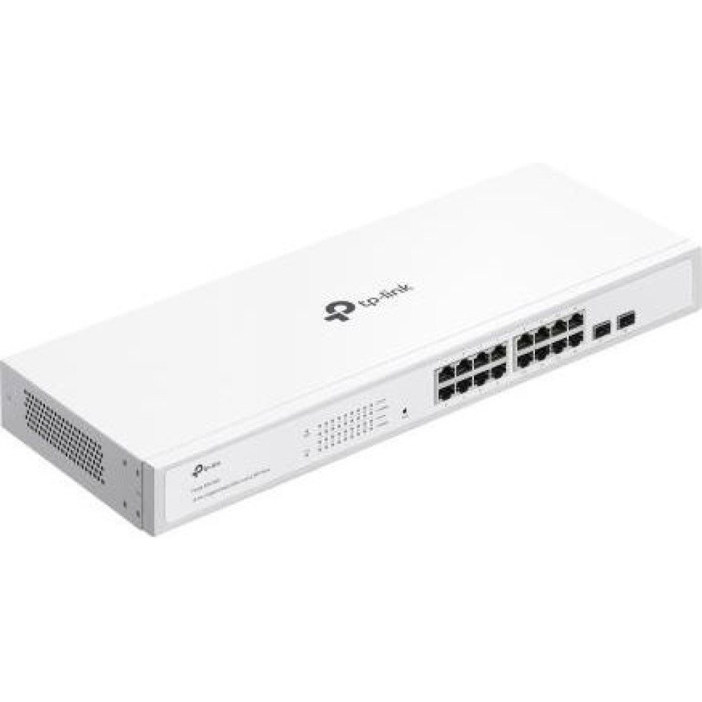 TP-LINK FS318G v1 Managed L2 Switch με 16 Θύρες Gigabit (1Gbps) Ethernet και 2 SFP Θύρες