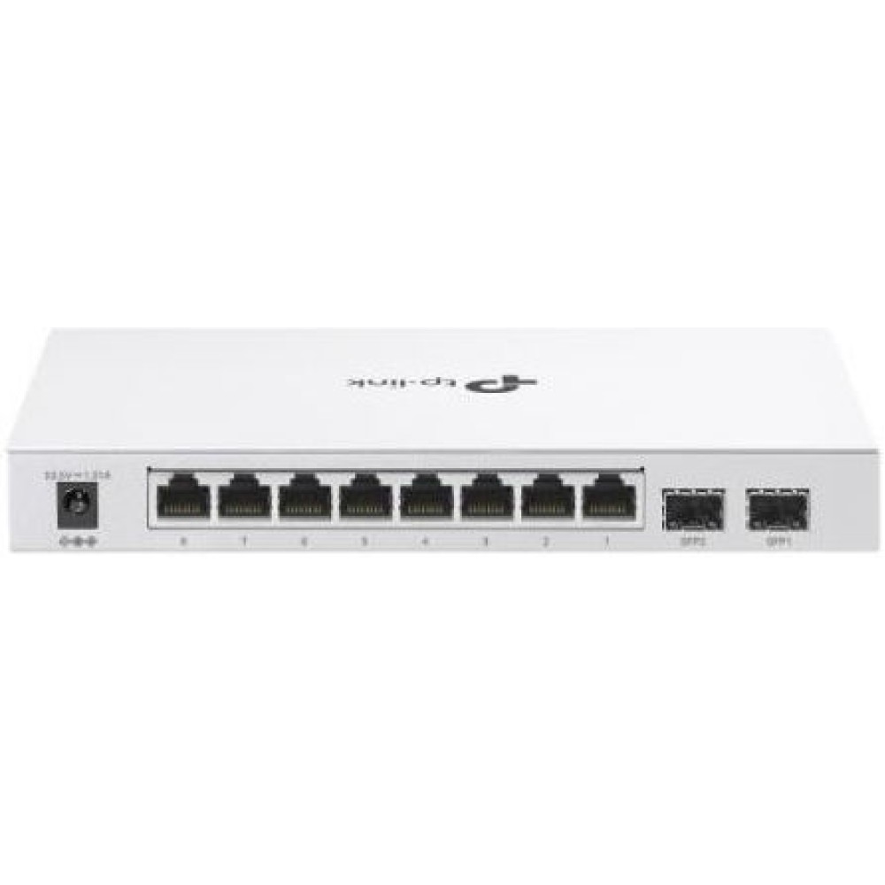 TP-LINK FS310GP v1 Managed L2 PoE+ Switch με 8 Θύρες Ethernet και 2 SFP Θύρες