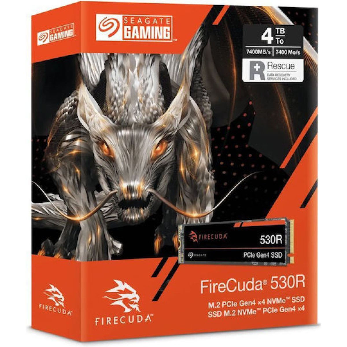 Seagate FireCuda 530R SSD 4TB M.2 NVMe PCI Express 4.0
