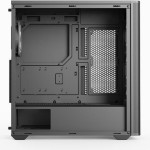 Aerocool D501A V2 Gaming Midi Tower Κουτί Υπολογιστή με Πλαϊνό Παράθυρο και RGB Φωτισμό Μαύρο