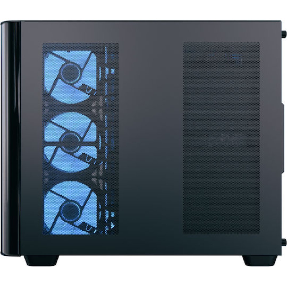 Aerocool P500C Gaming Midi Tower Κουτί Υπολογιστή με Πλαϊνό Παράθυρο Μαύρο