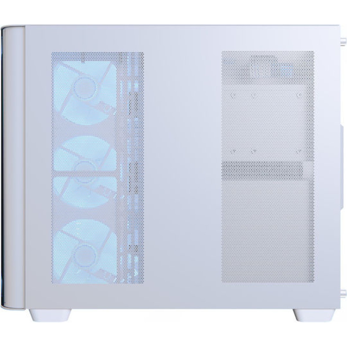 Aerocool P500C Gaming Midi Tower Κουτί Υπολογιστή με Πλαϊνό Παράθυρο Λευκό