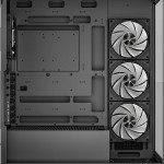 Deepcool CG580 4F Gaming Midi Tower Κουτί Υπολογιστή με Πλαϊνό Παράθυρο και ARGB Φωτισμό Μαύρο