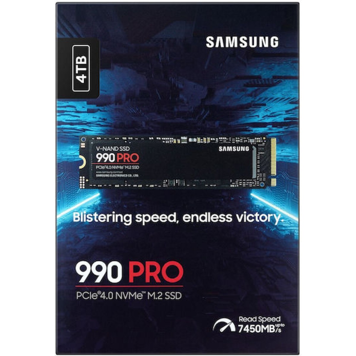 Samsung 990 Pro SSD 4TB M.2 NVMe PCI Express 4.0