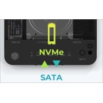 Icy Box Docking Station για 2 Σκληρούς Δίσκους SATA 2.5\