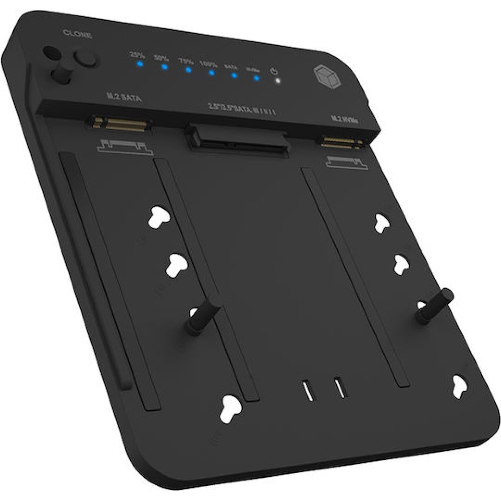 Icy Box Docking Station για 2 Σκληρούς Δίσκους SATA 2.5