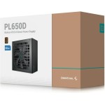 Deepcool PL650D 650W Μαύρο Τροφοδοτικό Υπολογιστή Full Wired 80 Plus Bronze