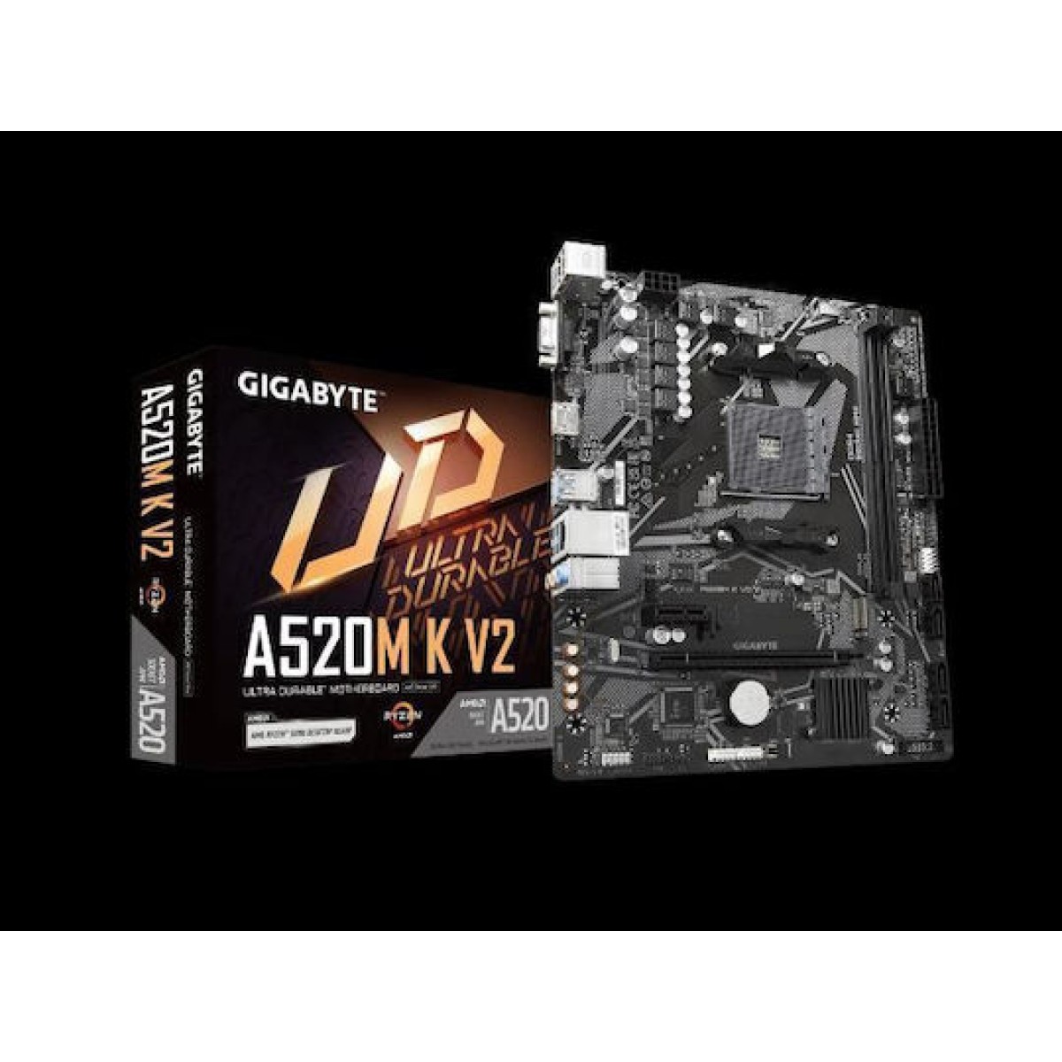 Gigabyte A520M K V2 rev. 1.0 Motherboard Micro ATX με AMD AM4 Socket
