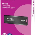 Adata SC610 USB 3.2 Εξωτερικός SSD 2TB Μαύρο