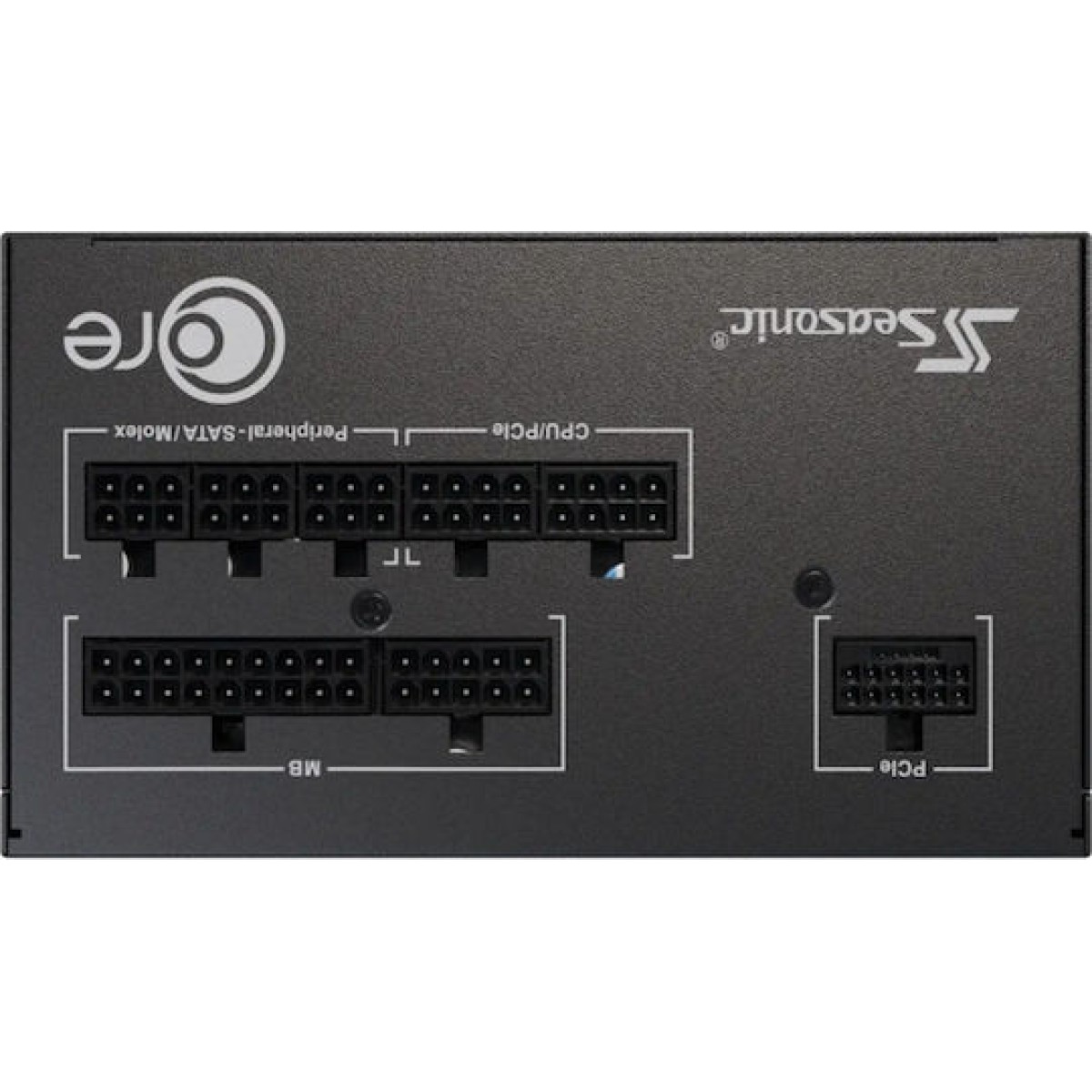 Seasonic Core GX ATX 3 (2024) 650W Μαύρο Τροφοδοτικό Υπολογιστή Full Modular 80 Plus Gold