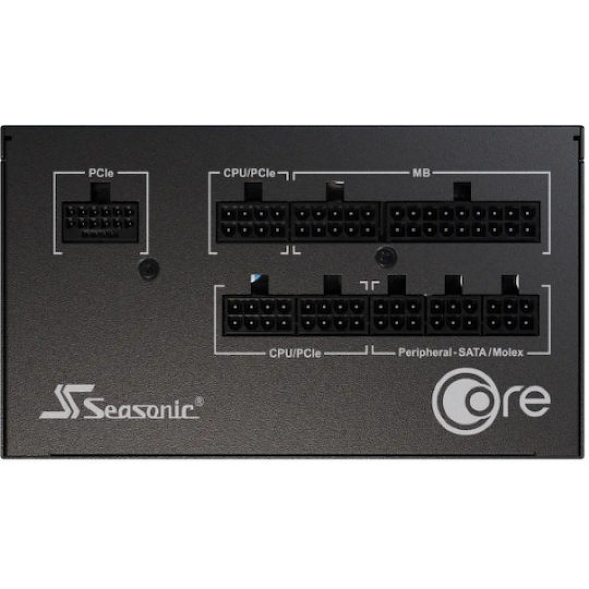 Seasonic Core GX ATX 3 (2024) 750W Μαύρο Τροφοδοτικό Υπολογιστή Full Modular 80 Plus Gold