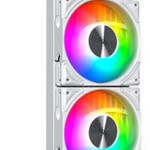 Montech HyperFlow Υδρόψυξη Επεξεργαστή Τριπλού Ανεμιστήρα 120mm για Socket AM4/AM5/1700/1200/115x με ARGB Φωτισμό Λευκή