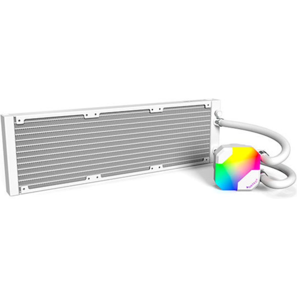 Montech HyperFlow Υδρόψυξη Επεξεργαστή Τριπλού Ανεμιστήρα 120mm για Socket AM4/AM5/1700/1200/115x με ARGB Φωτισμό Λευκή