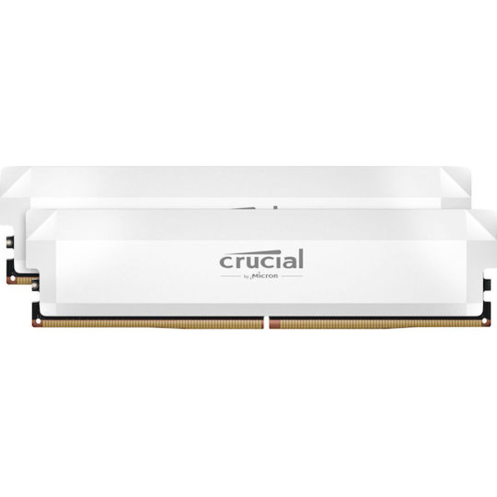 Crucial Pro DDR5 32GB RAM με 2x16GB Modules και Ταχύτητα 6400 για Desktop