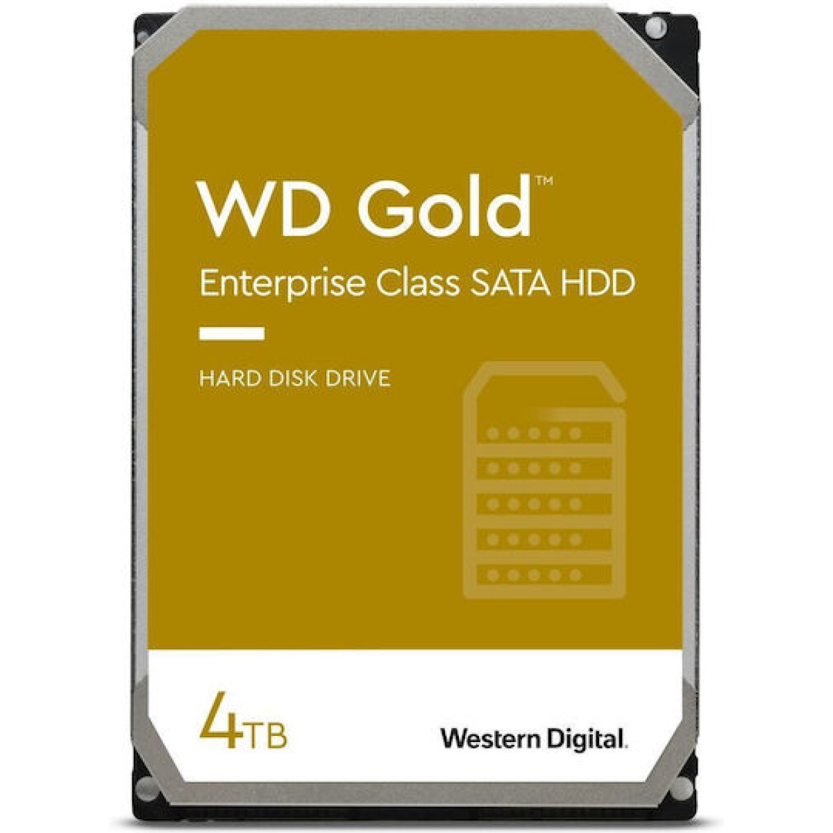 Western Digital Gold 4TB HDD Σκληρός Δίσκος 3.5