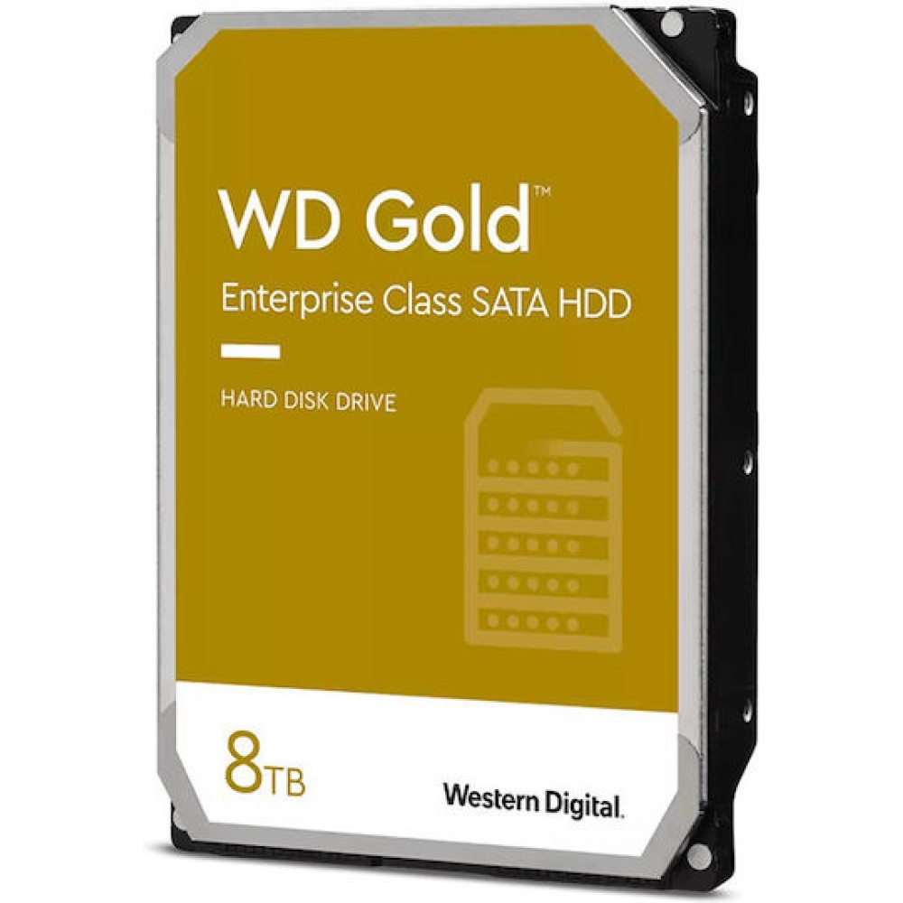 Western Digital Gold 8TB HDD Σκληρός Δίσκος 3.5