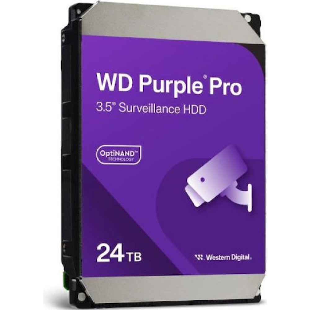 Western Digital Surveillance 24TB HDD Σκληρός Δίσκος 3.5