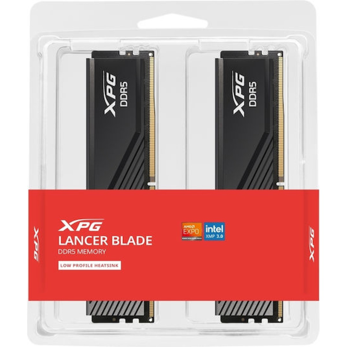 Adata XPG Lancer Blade DDR5 32GB RAM με 2x16GB Modules και Ταχύτητα 6400 για Desktop