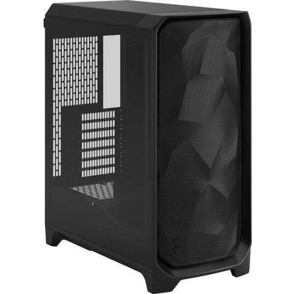 Fractal Design Meshify 3 TG Light Tint Gaming Midi Tower Κουτί Υπολογιστή με Πλαϊνό Παράθυρο Μαύρο