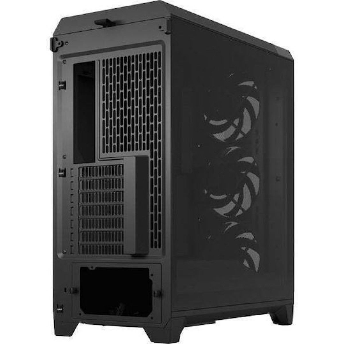 Fractal Design Meshify 3 TG Light Tint Gaming Midi Tower Κουτί Υπολογιστή με Πλαϊνό Παράθυρο Μαύρο