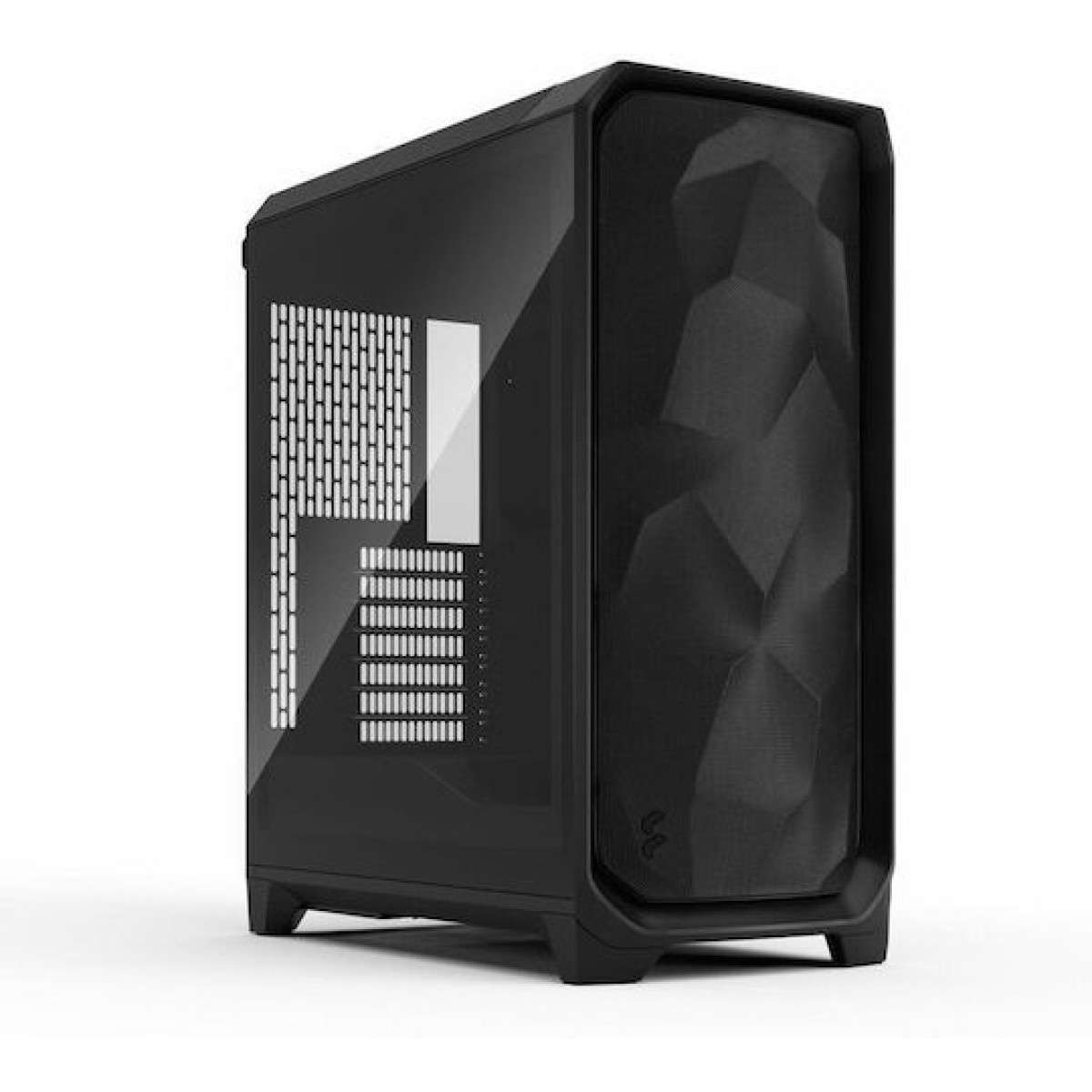Fractal Design Meshify 3 TG Light Tint Gaming Midi Tower Κουτί Υπολογιστή με Πλαϊνό Παράθυρο Μαύρο
