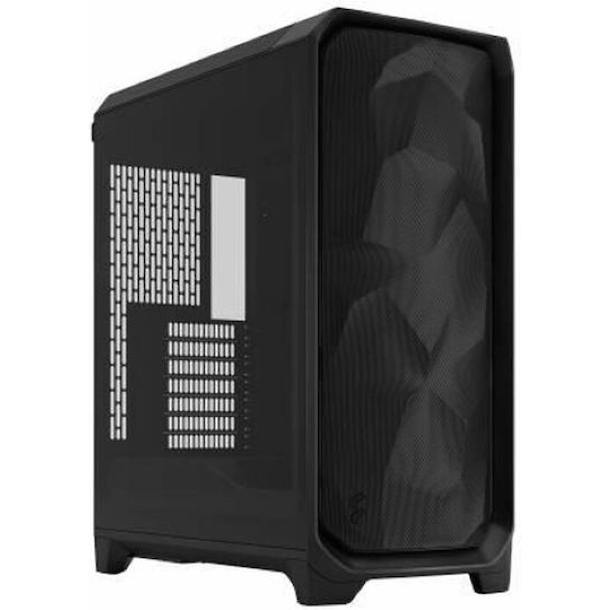 Fractal Design Meshify 3 TG Light Tint Gaming Midi Tower Κουτί Υπολογιστή με Πλαϊνό Παράθυρο Μαύρο