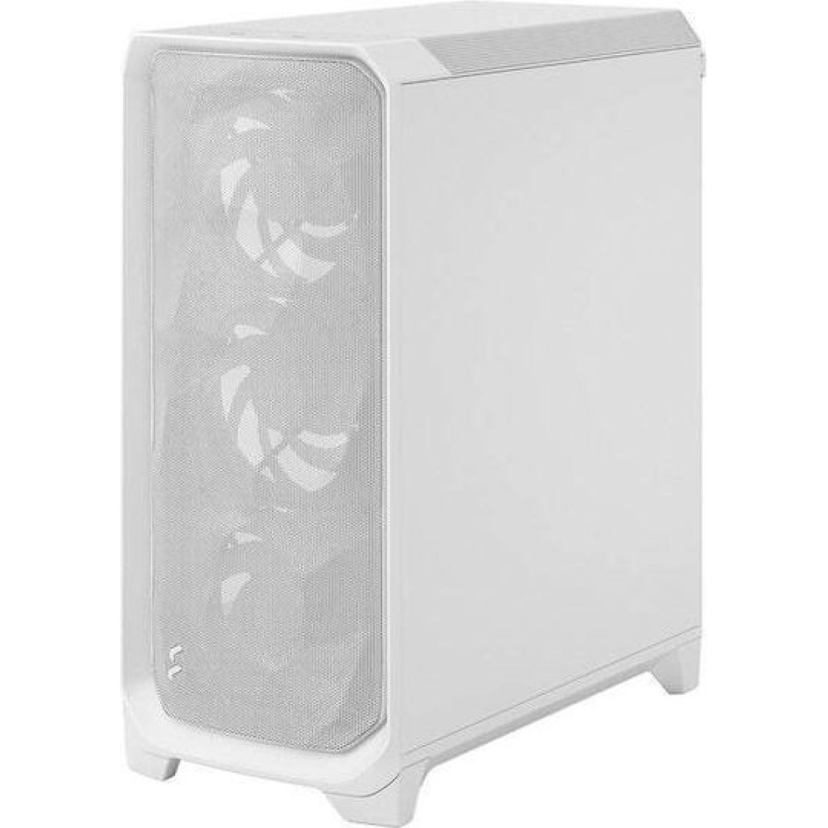 Fractal Design Meshify 3 TG Clear Tint Gaming Midi Tower Κουτί Υπολογιστή με Πλαϊνό Παράθυρο Λευκό