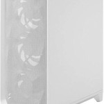 Fractal Design Meshify 3 TG Clear Tint Gaming Midi Tower Κουτί Υπολογιστή με Πλαϊνό Παράθυρο Λευκό