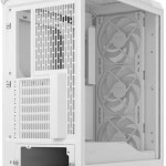 Fractal Design Meshify 3 TG Clear Tint Gaming Midi Tower Κουτί Υπολογιστή με Πλαϊνό Παράθυρο Λευκό