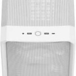 Fractal Design Meshify 3 TG Clear Tint Gaming Midi Tower Κουτί Υπολογιστή με Πλαϊνό Παράθυρο Λευκό