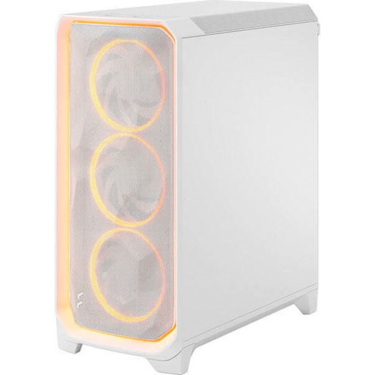 Fractal Design Ambience Pro RGB White TG Clear Tint Gaming Midi Tower Κουτί Υπολογιστή με Πλαϊνό Παράθυρο Λευκό