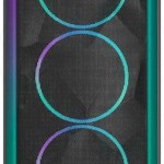 Fractal Design Meshify 3 RGB TG Light Tint Gaming Midi Tower Κουτί Υπολογιστή με Πλαϊνό Παράθυρο Μαύρο