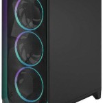 Fractal Design Meshify 3 RGB TG Light Tint Gaming Midi Tower Κουτί Υπολογιστή με Πλαϊνό Παράθυρο Μαύρο