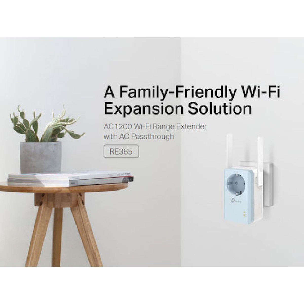 TP-LINK RE365 v3 WiFi Extender Dual Band (2.4 & 5GHz) 1200Mbps