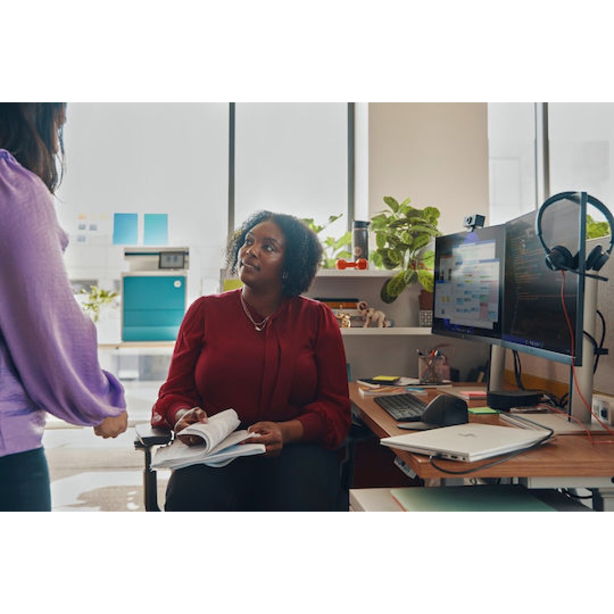 Poly BlackWIRE 3325 ST MS On Ear Multimedia Ακουστικά με μικρόφωνο και σύνδεση 3.5mm Jack / USB-C