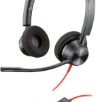 Poly Blackwire 3320 On Ear Multimedia Ακουστικά με μικρόφωνο και σύνδεση USB-C