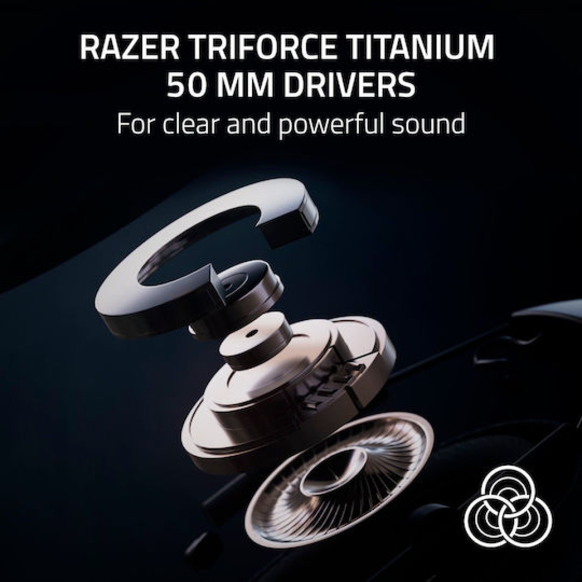 Razer BlackShark V2 HyperSpeed Ασύρματο Over Ear Gaming Headset με σύνδεση Bluetooth / USB
