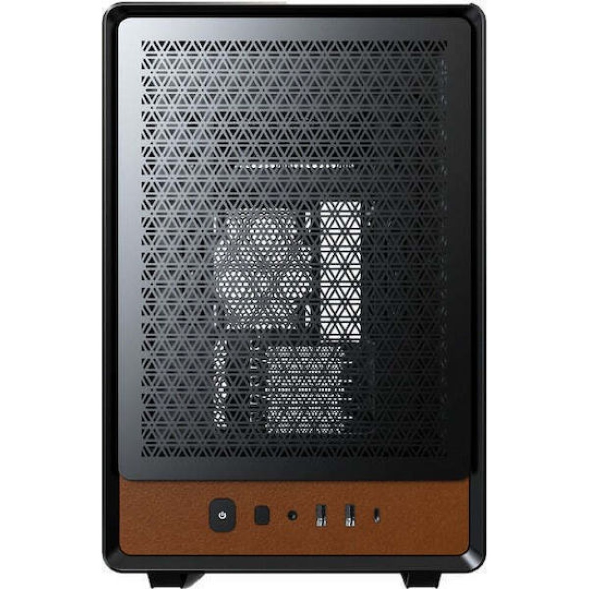 Montech Heritage Mini Tower Κουτί Υπολογιστή με Πλαϊνό Παράθυρο Μαύρο