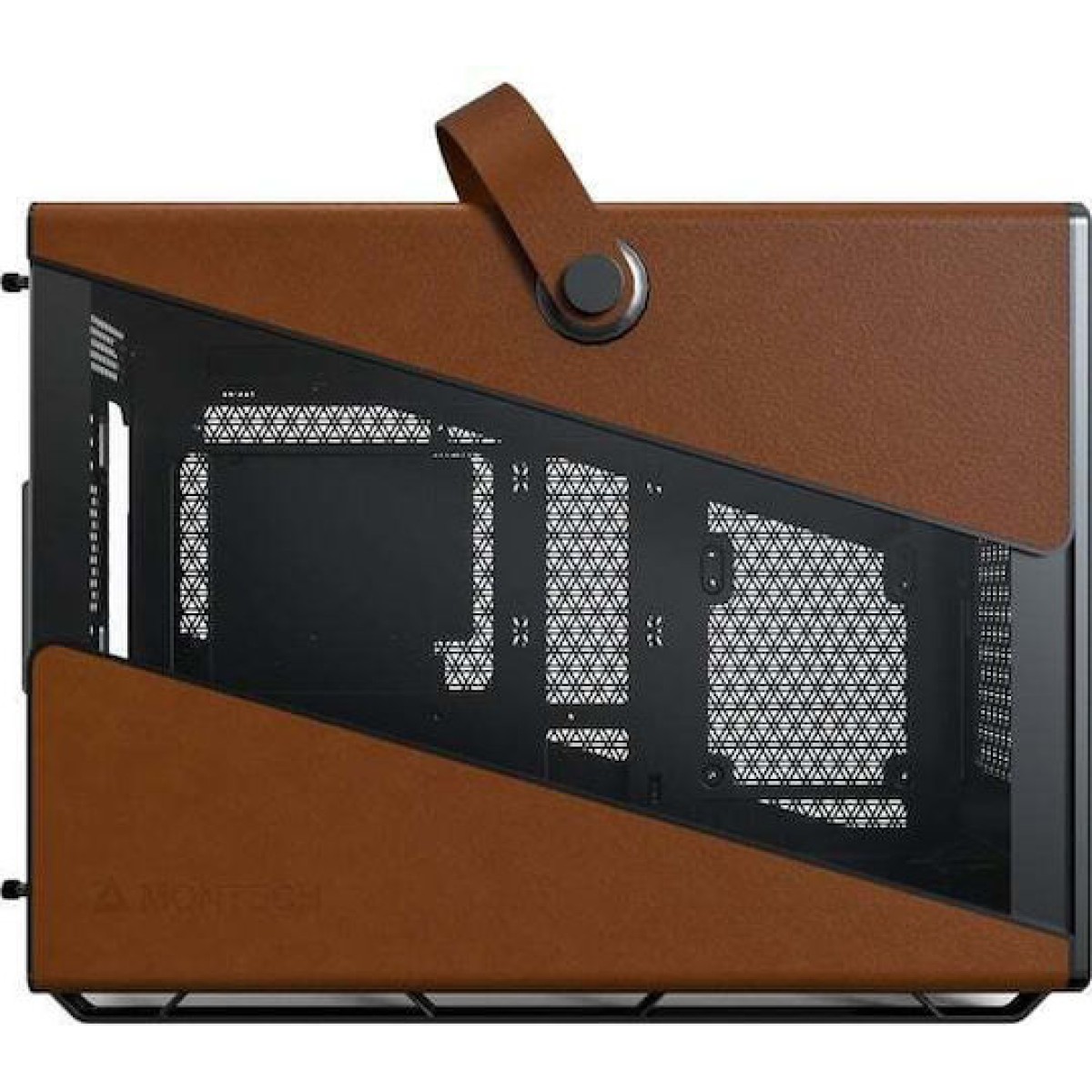 Montech Heritage Mini Tower Κουτί Υπολογιστή με Πλαϊνό Παράθυρο Μαύρο