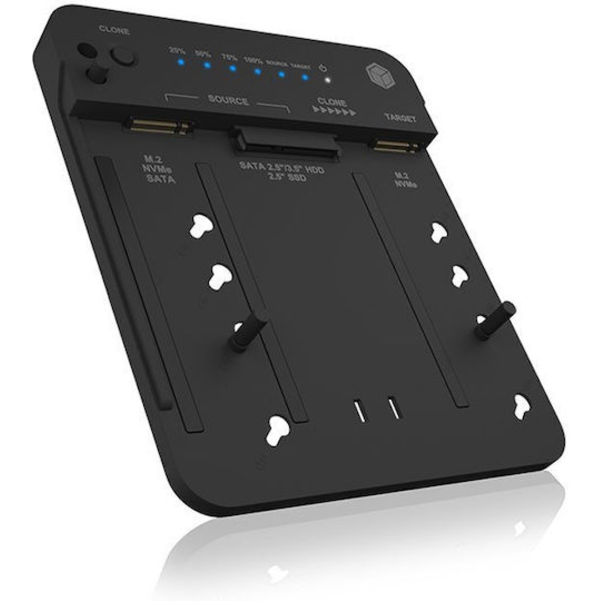 Icy Box Θήκη για 3 Σκληρούς Δίσκους 3.5