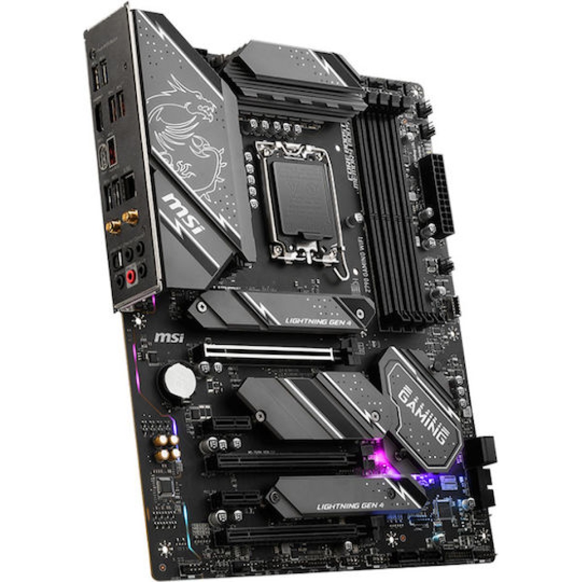 MSI Z790 Gaming Plus Wi-Fi Motherboard ATX με Intel 1700 Socket 7E06-026R 801-7E06-023