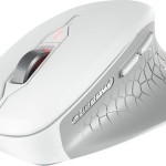 Cherry Stream Comfort Ασύρματο Εργονομικό Ποντίκι Λευκό