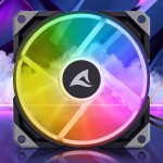 Sharkoon Rebel F50 Case Fan 120mm με RGB Φωτισμό και Σύνδεση 4-Pin PWM