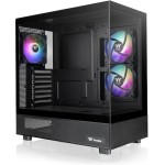 Thermaltake View 270 Plus TG ARGB Midi Tower Κουτί Υπολογιστή με Πλαϊνό Παράθυρο Black