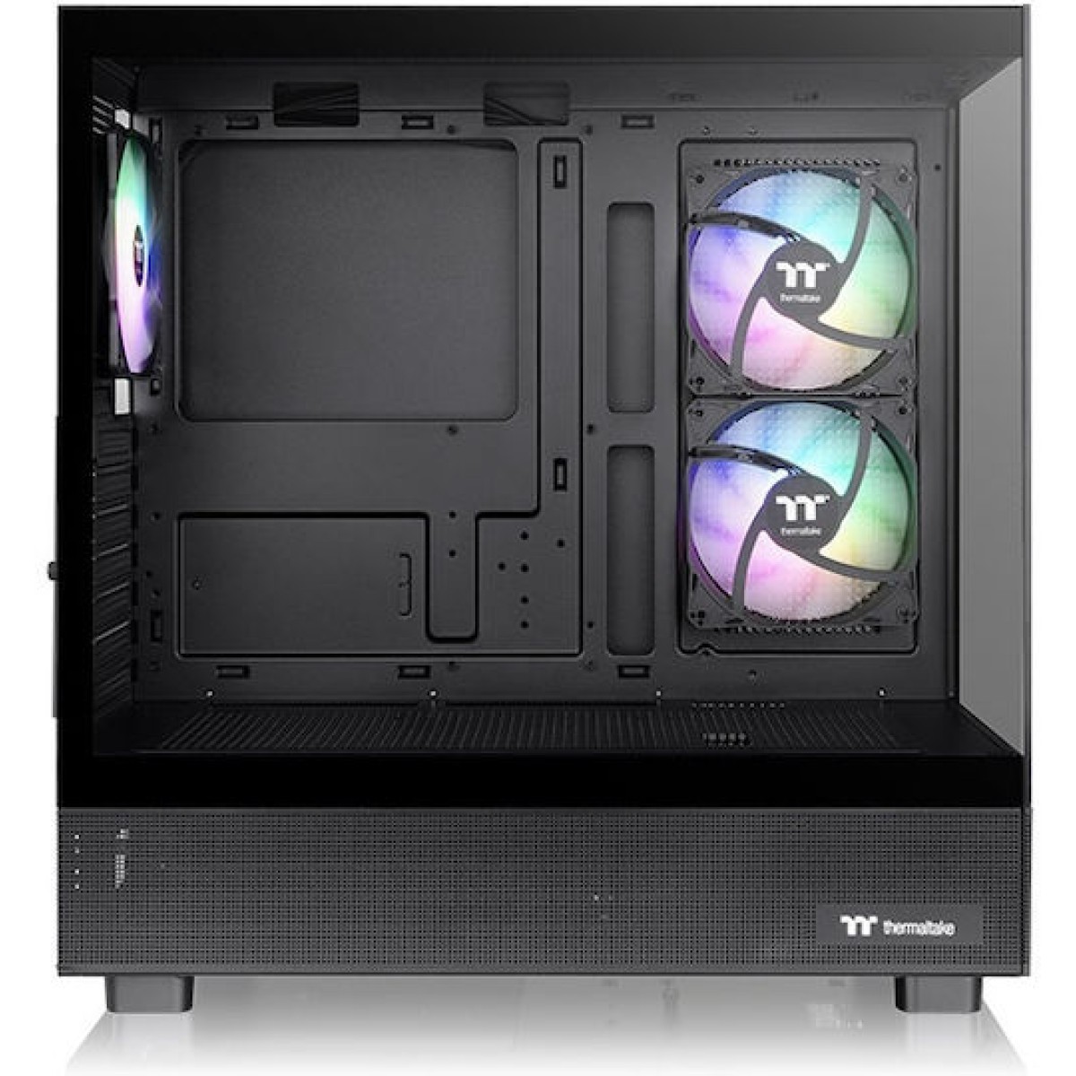 Thermaltake View 270 Plus TG ARGB Midi Tower Κουτί Υπολογιστή με Πλαϊνό Παράθυρο Black
