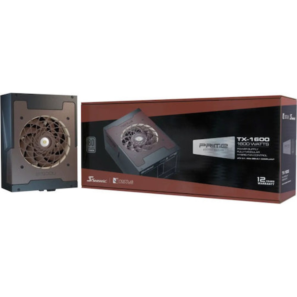 Seasonic Prime TX-1600 TR2 1600W Τροφοδοτικό Υπολογιστή Full Modular 80 Plus Titanium