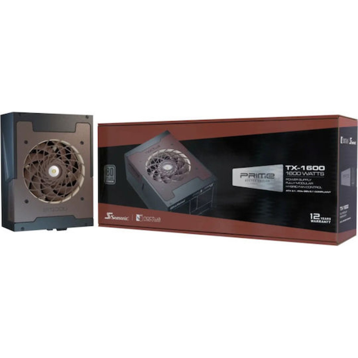 Seasonic Prime TX-1600 TR2 1600W Τροφοδοτικό Υπολογιστή Full Modular 80 Plus Titanium