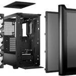 Be Quiet Pure Base 501 DX Gaming Midi Tower Κουτί Υπολογιστή με Πλαϊνό Παράθυρο και RGB Φωτισμό Μαύρο