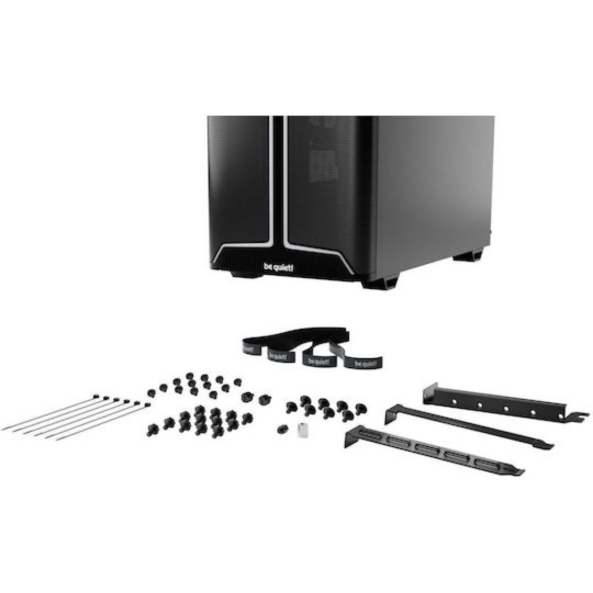 Be Quiet Pure Base 501 DX Gaming Midi Tower Κουτί Υπολογιστή με Πλαϊνό Παράθυρο και RGB Φωτισμό Μαύρο