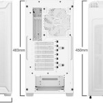 Be Quiet Pure Base 501 DX Gaming Midi Tower Κουτί Υπολογιστή με Πλαϊνό Παράθυρο και RGB Φωτισμό Λευκό